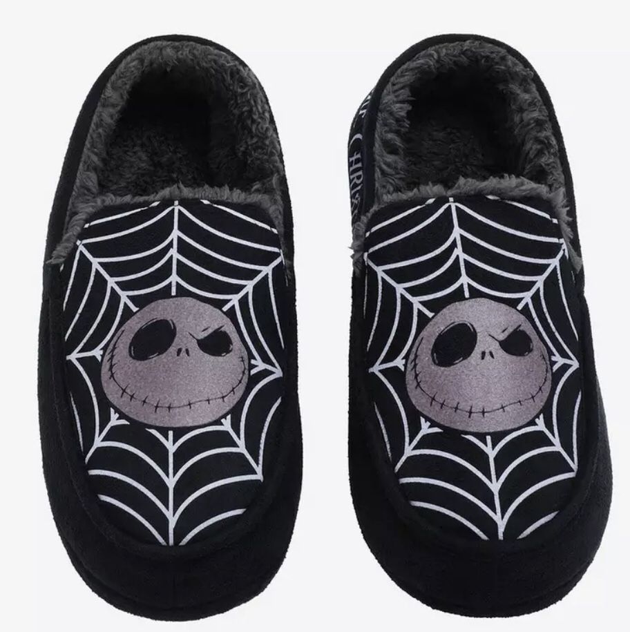 The Nightmare Before Christmas Jack Glow-In-The-Dark Slippers