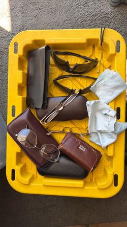 Reading glasses and cases, $0 free pick up