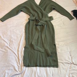 Women’s Maternity Olive Green Dress Size Small $5