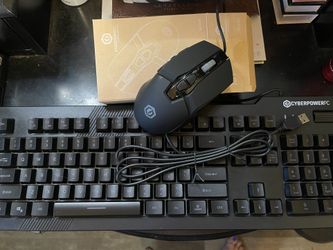 Cyberpower PC Gaming Keyboard & Mouse Set - Brand New