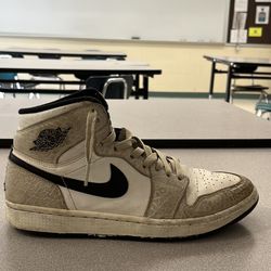 Air Jordan 1 Retro High White Elephants