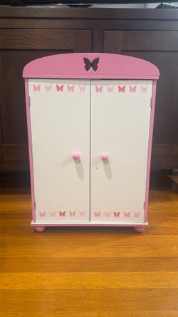 Doll Closet Wardrobe
