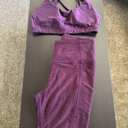 Victoria’s Secret Pants And Matching Sports Bra 