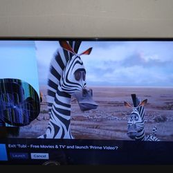 PHILIPS SMART TV 55 INCH WITH REMOTE ( NEEDS SCREEN REPAIR) WORKS EXELLENT