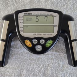 Omron HBF-306C Fat Loss BMI Monitor TESTED AND WORKING 