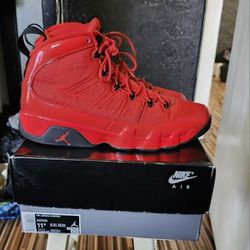 Jordan 9 Chilli Red Good Cond Size 11.5 $140