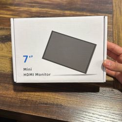MUST GO BRAND NEW 7" Mini HDMI Monitor – Portable Display (NEW)