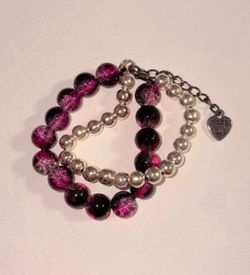 Beautiful double beaded bracelet