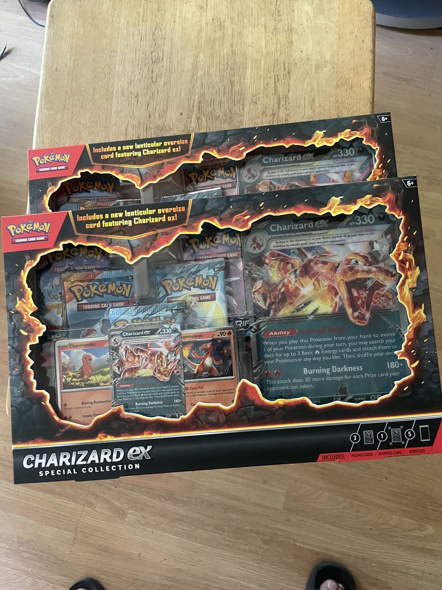 Pokemon TCG Charizard EX Box