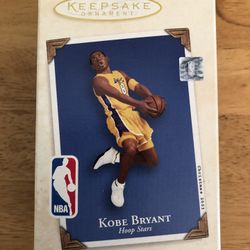 Hallmark Ornament 2003 Kobe Bryant Collector’s series
