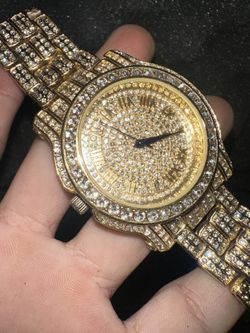 Iced Out Watch 