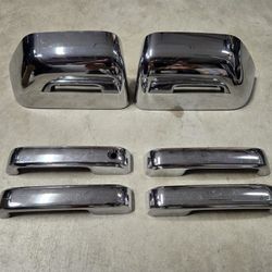 Ford F250 Door Handles and Mirror Caps