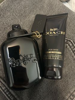 Coach Black Cologne & Gel