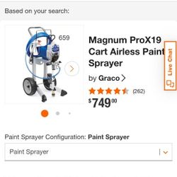 Graco Paint Sprayer With Extra Tips