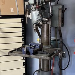 Alzmetall AB3 ESV Drill Press w/ Sigloch & Schrieder Model 156 Multi-Spindle Tapping Head
