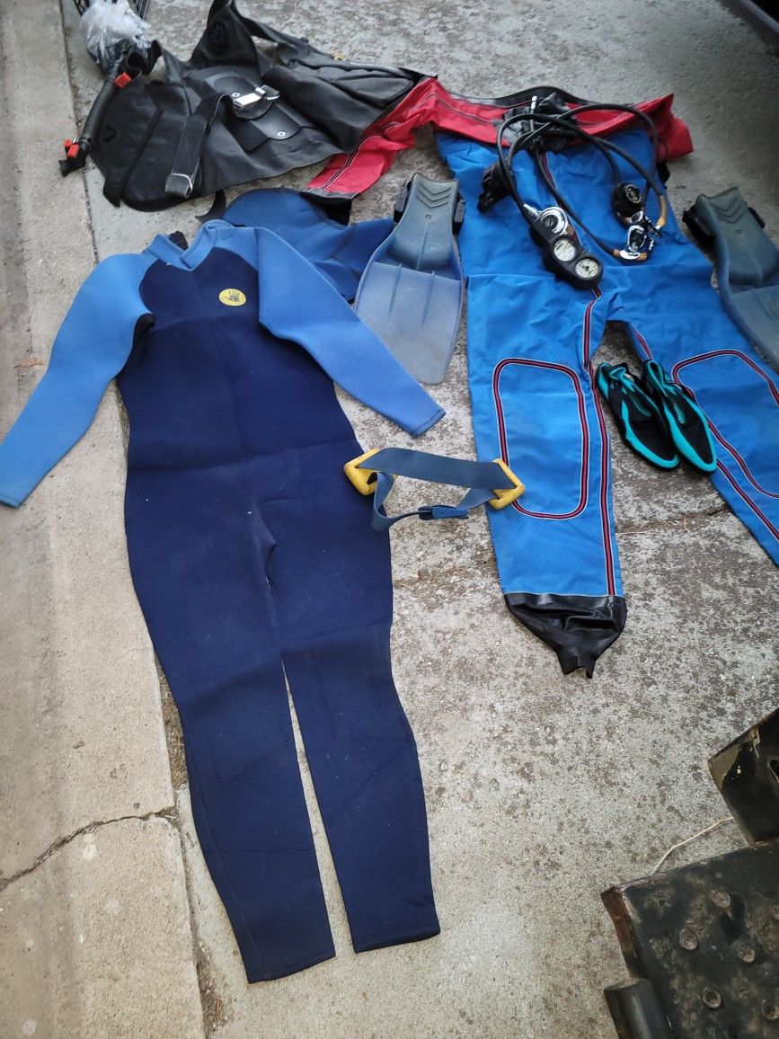 Vintage Scooba Suit . $650