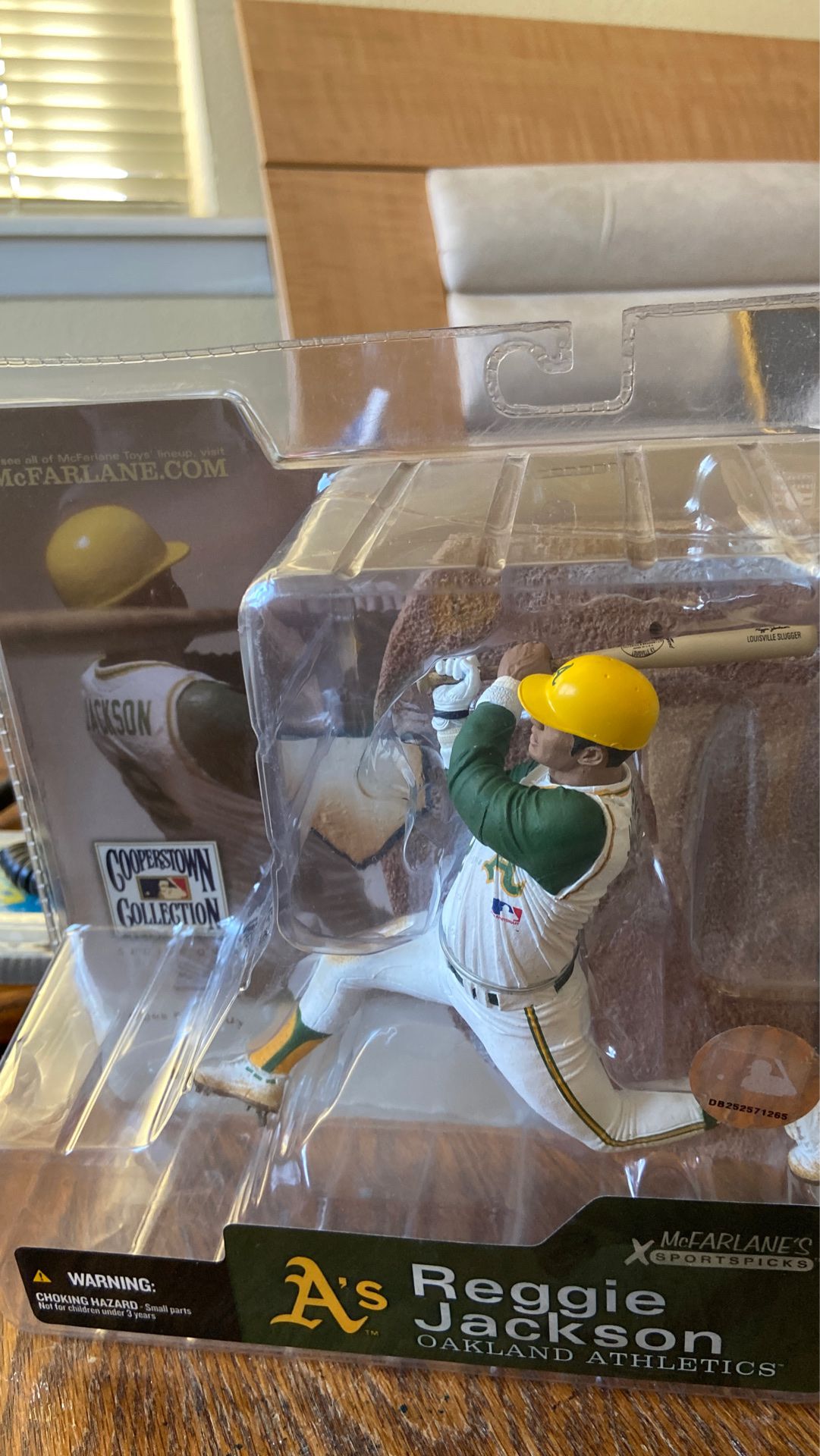Oakland A’s McFarlane 2004 Cooperstown Collection Reggie Jackson CHASE Action Figure- Nice Condition!