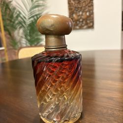 Baccarat Rose Tiente Swirl Perfume Bottle