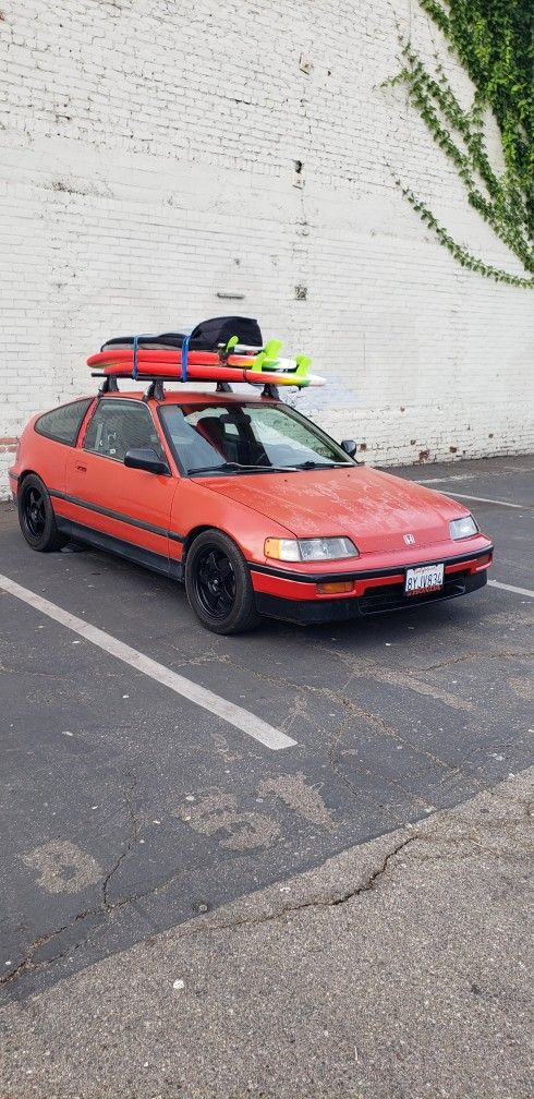 🚗 Rare Mint Condition Honda CRX Yakima Roof Racks 88-91  Si, HF, DX Models) 🚗