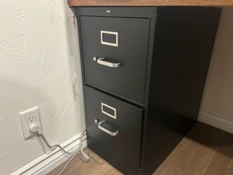 2 drawer vertical file cabinet