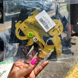 Black And Gold Mrs Bachelorette Party Decor