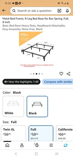 Full Size Bed Frame