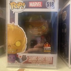 Cosmic Ghost Rider Funko Pop #518 w/ Shumi Protector
