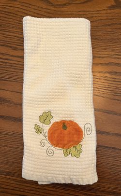 Autumn Hand Towel  Pumpkins