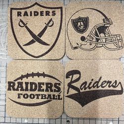 Raiders Coasters
