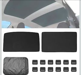 Tesla Model S Glass Roof Sunshade UV Ray Protection