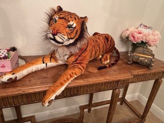 Melissa and Doug high-quality plush stuffed tiger