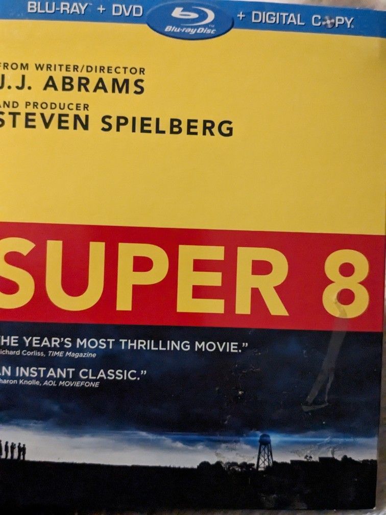 Super 8 Blu-ray And DVD
