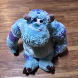 Disney Store Pixar Monsters Inc Sulley Sully 15" Authentic Stuffed Animal Plush