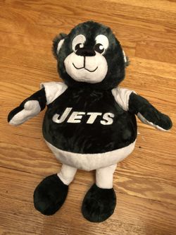 New York Jets Plush Revers-A-Pal Pillow/Monkey Doll