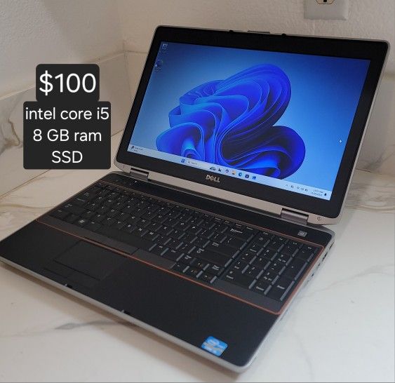 Windows 11 Pro DELL Laptop. Intel Core i5. 8 GB Ram. SSD. 👍Delivery Available👍👍Se Habla Español👍