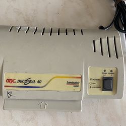 Laminator, Folding Dolly, Tupperware Platter