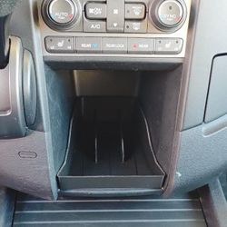 Honda pilot second generation 2009 2010 2011 2012 2013 2014 2015 Dashboard console open storage black insert organizer tray accessory cubby