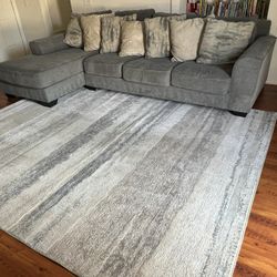 Sofa And Rug 