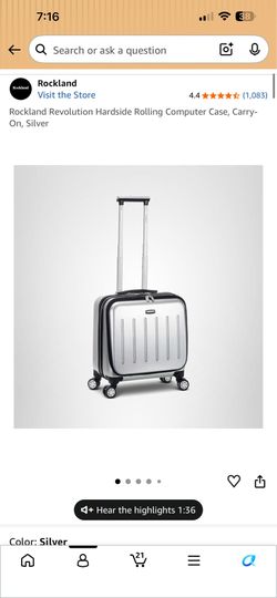 Laptop luggage carry on