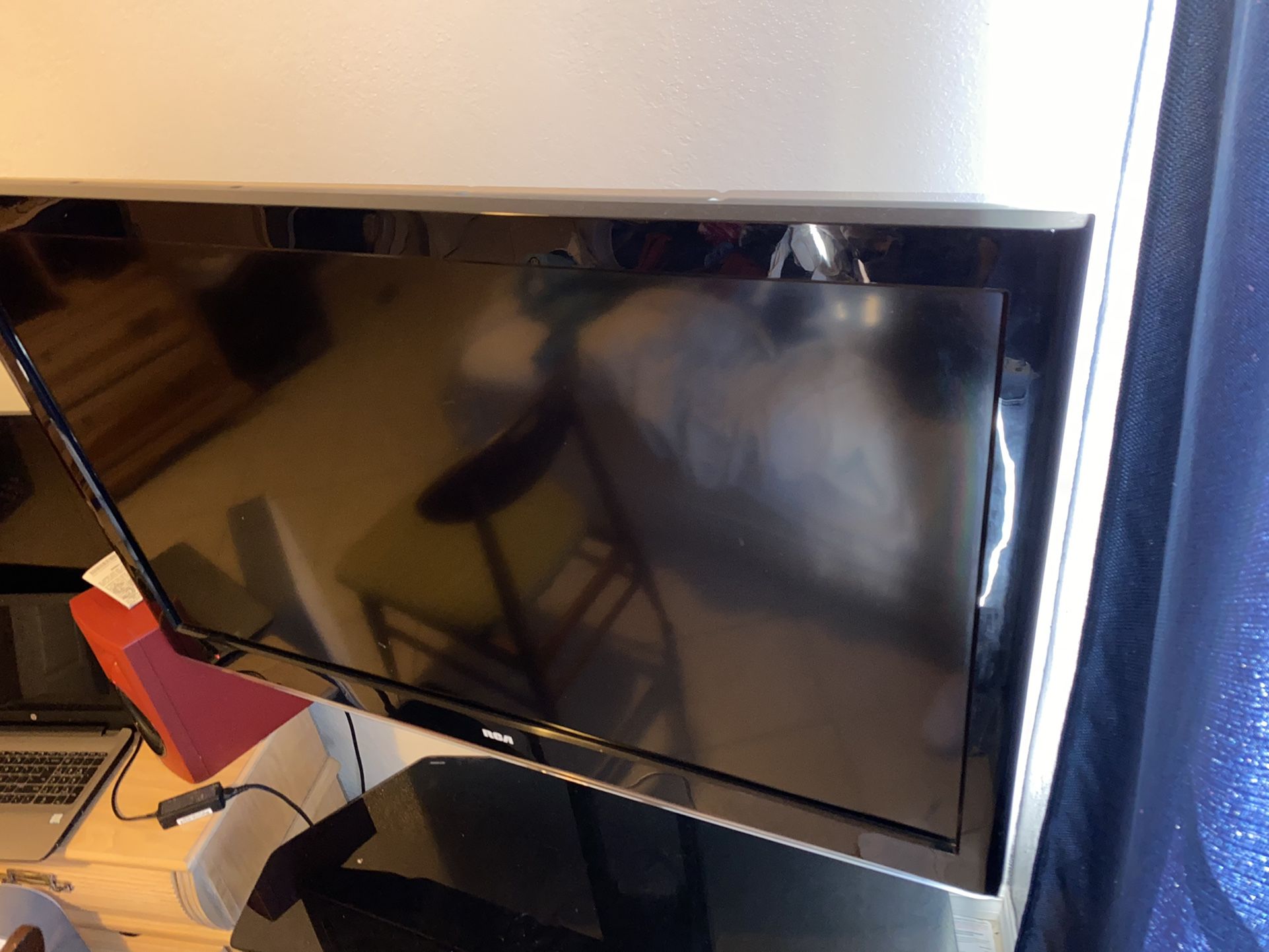 Adjustable TV Entertainment center TV included