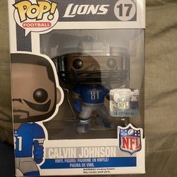 NFL Detroit Lions Calvin Johnson Funko Pop #17