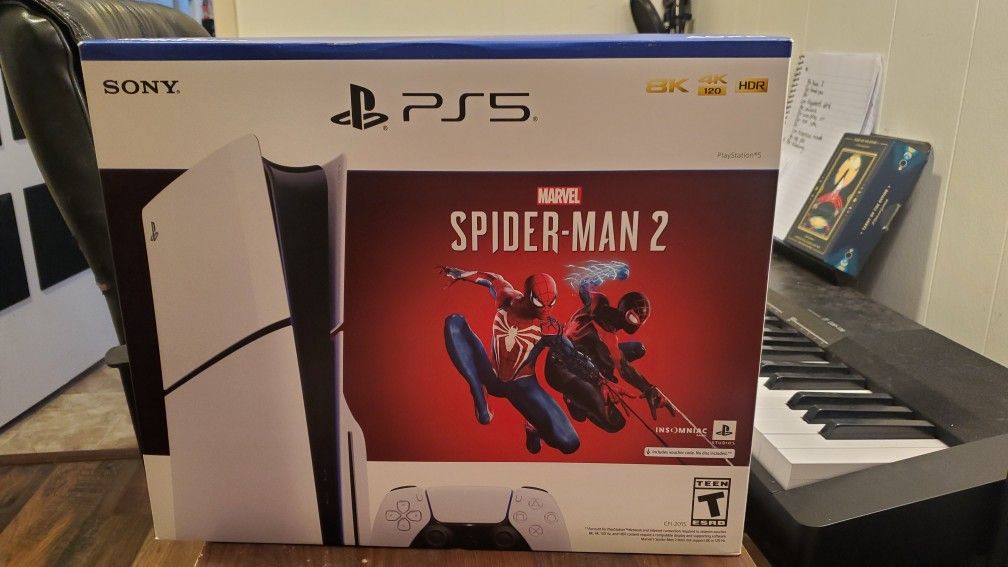 Playstation 5 With Spider-Man 2 (New)