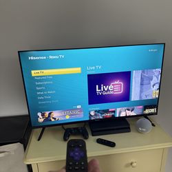 Hisense Roku TV with remote