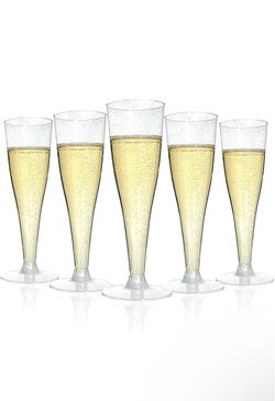 Champagne Flute Cups 4.5 oz.