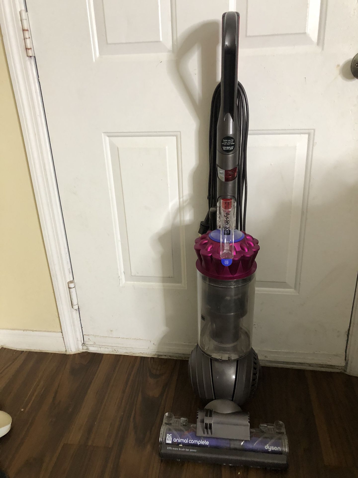 Dyson DC65 Animal Bagless Upright Vacuum Cleaner Without Attachments