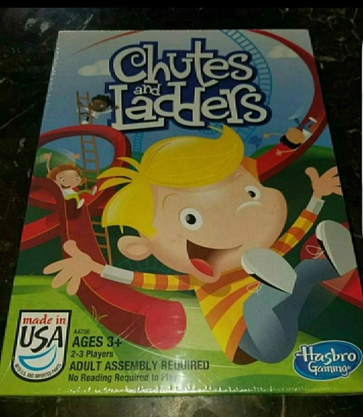 New Chutes and Ladders Kid's Board Game