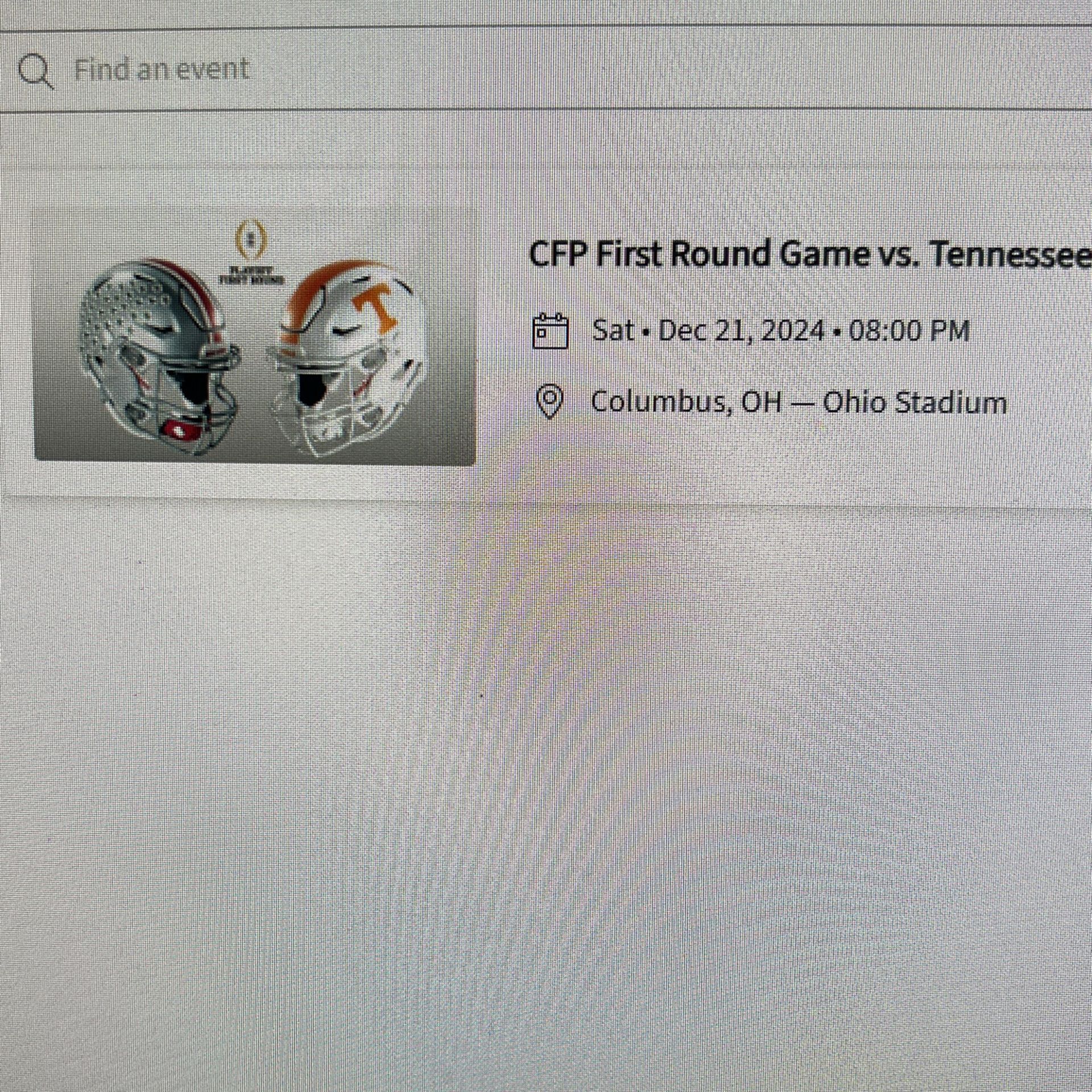 2 VOLS Tickets At OSU