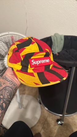 Supreme Abstract Camo Hat