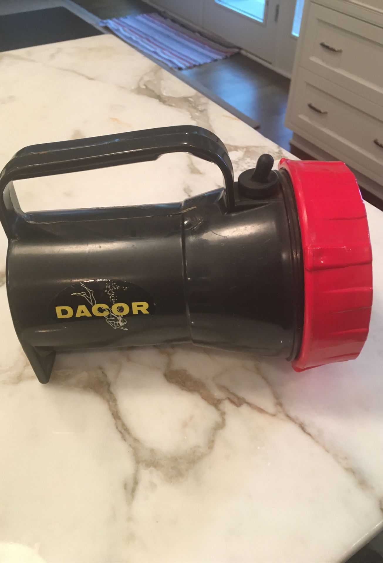 Vintage Dacor dive flashlight