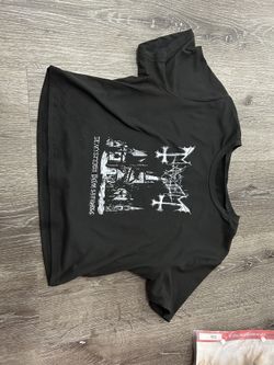 Mayhem Cropped Band Tshirt Size L/XL